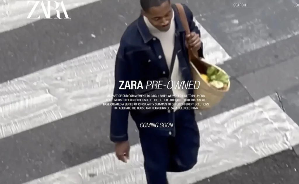 Ya existe la plataforma ‘Zara Pre-Owned’