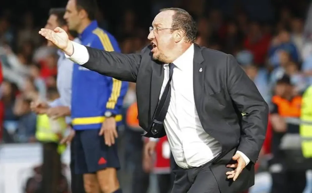 Benítez, al final del encuentro, fue directo con los del Getafe