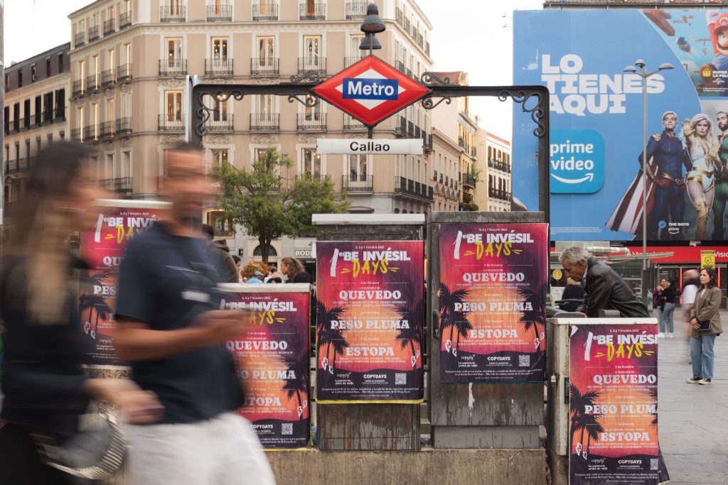 Carteles campana Be Invesil Days II