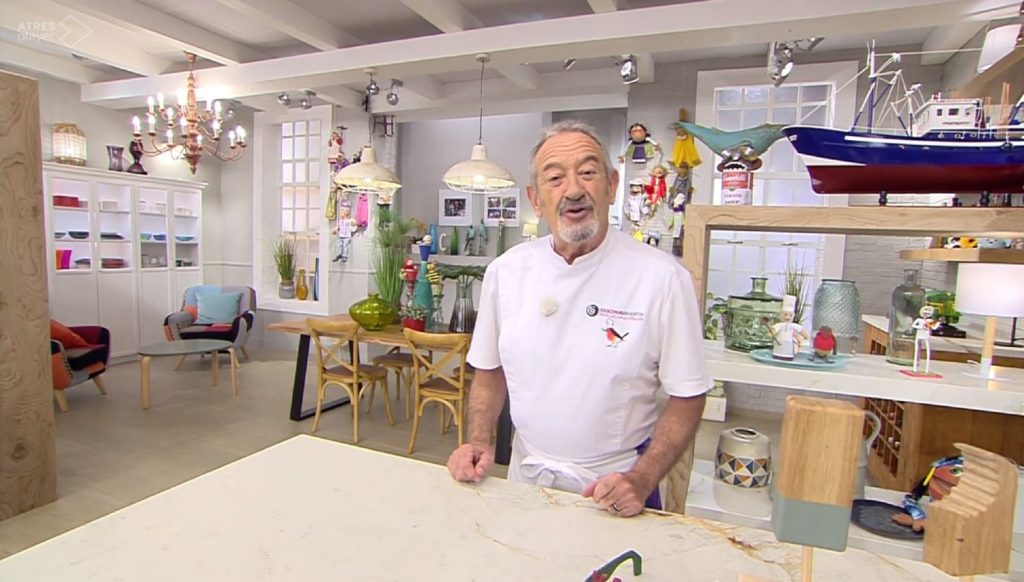 Un ejercicio eficaz para Karlos Arguiñano