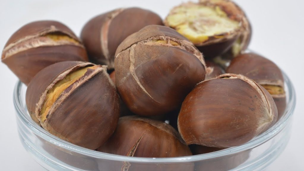 ¿Castañas asadas en una freidora de aire?