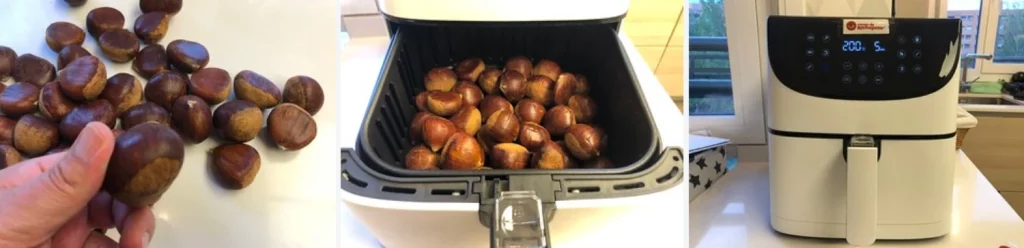 ¿Cuáles son las mejores castañas para una freidora de aire?