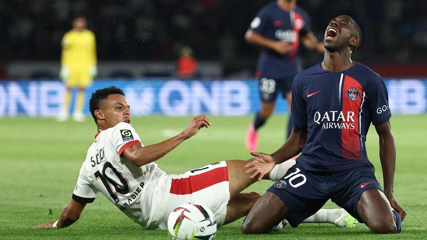 Luis Enrique y el PSG preocupados por la falta de acierto de Dembélé 47 En Champions tampoco hizo nada