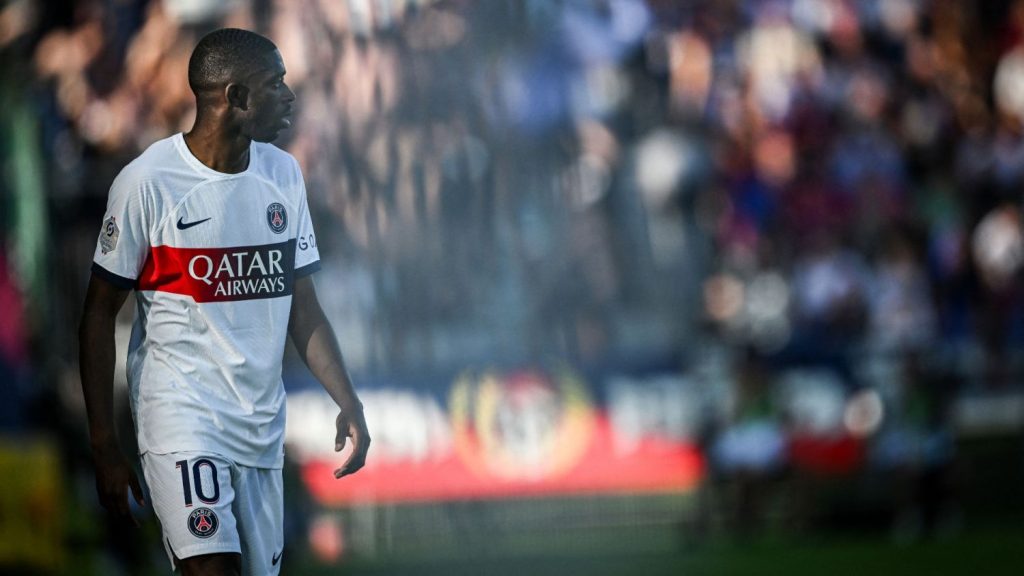 Luis Enrique y el PSG preocupados por la falta de acierto de Dembélé 46 En los partidos no se ha visto bien