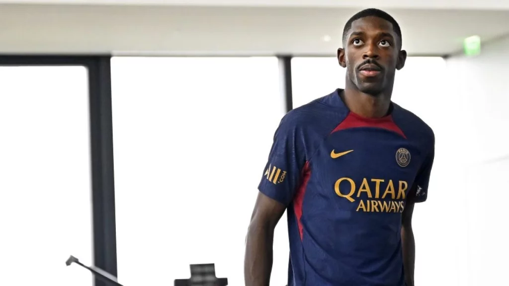 Luis Enrique y el PSG preocupados por la falta de acierto de Dembélé 42 No ha podido sumar su primera diana