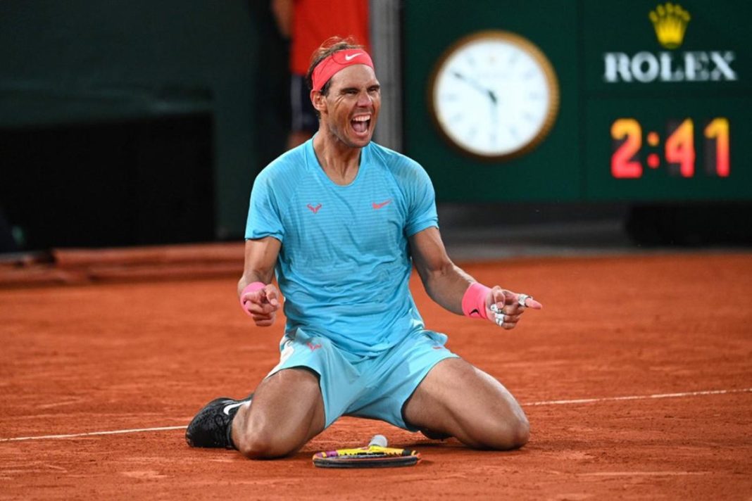 Por esta razón vemos a Rafa Nadal zurdo