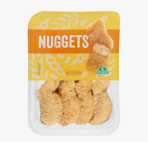 Nuggets vegetales con proteína de Mercadona