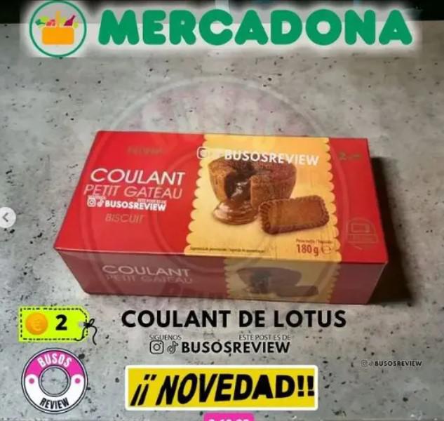 Coulant de Lotus de Mercadona agotado y ausente en línea