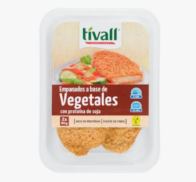 Empanados vegetales con proteína de soja de Mercadona