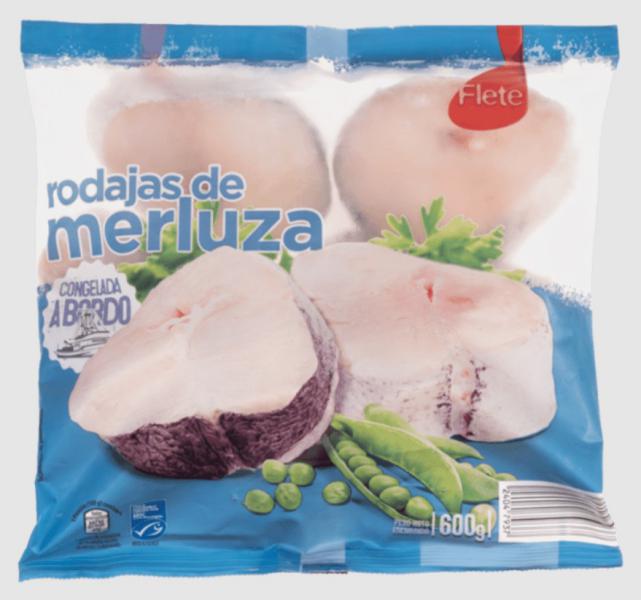 Rodajas de merluza del Cabo