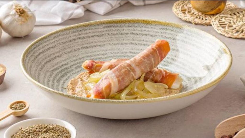 Pechugas de pollo con salsa de nueces