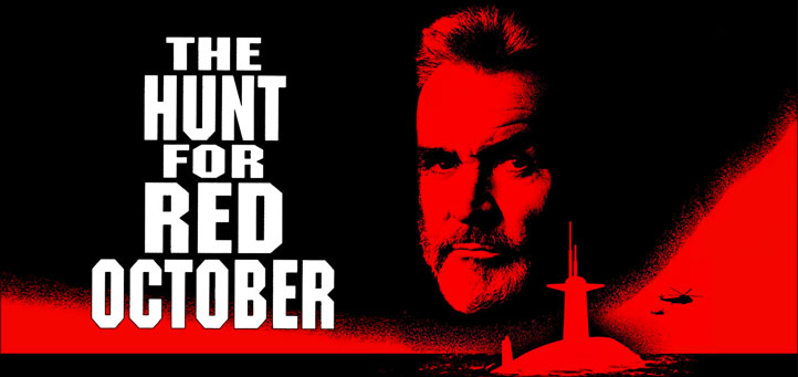 The Hunt For Red October Movie Poster 1990