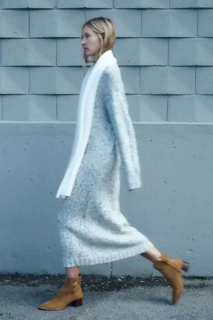 Descubre los 5 vestidos de Zara que más se llevarán este invierno