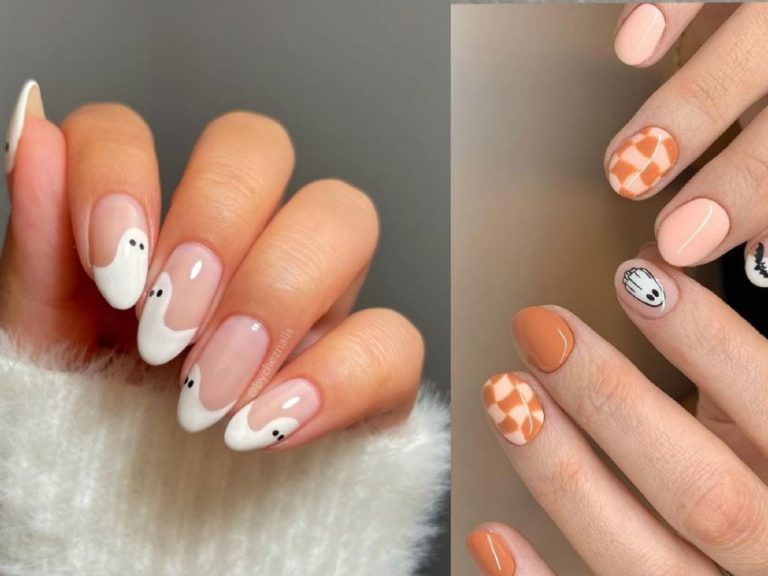 10 increíbles diseños de uñas minimalistas Nail Art para lucir con tus pijamas