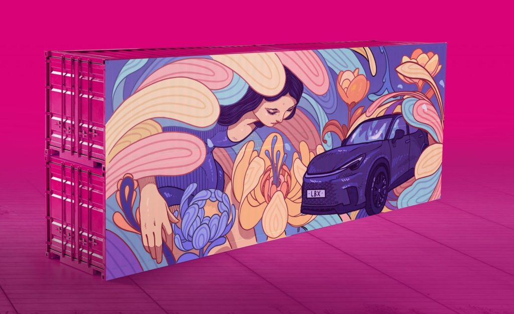 lexus mural