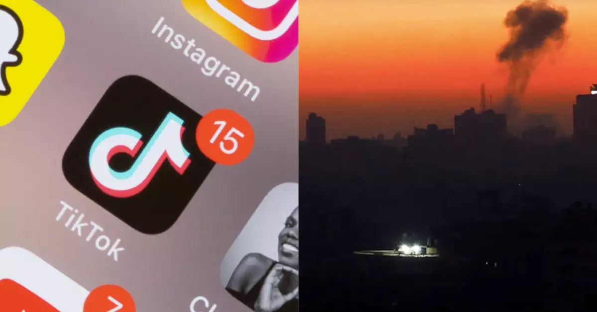tiktok guerra israel palestina sacar dinero