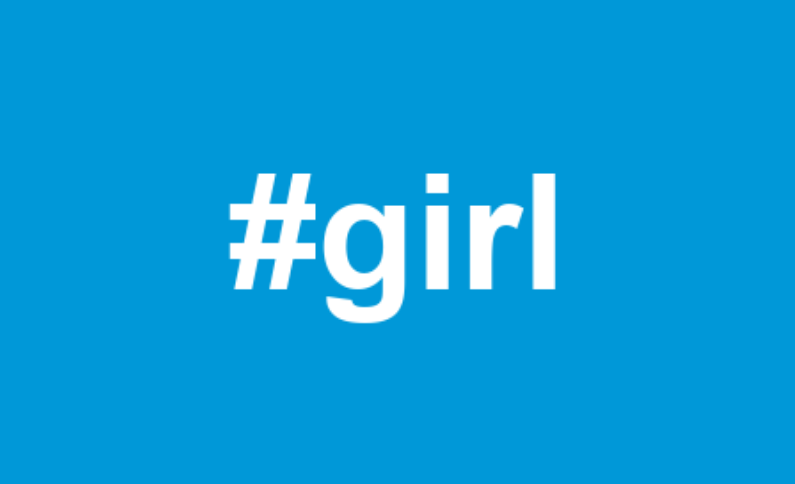 Las etiquetas girl