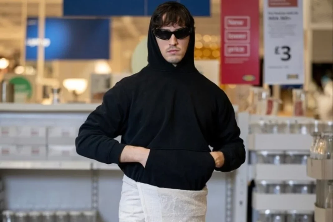 La Alternativa de IKEA a la Falda Toalla de Balenciaga