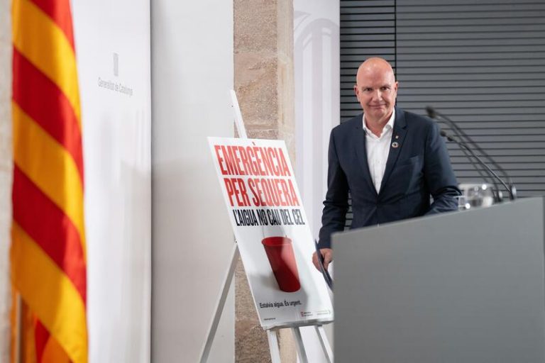 El sistema Ter-Llobregat entrará en preemergencia por sequía y afectará a 5,9 millones de catalanes