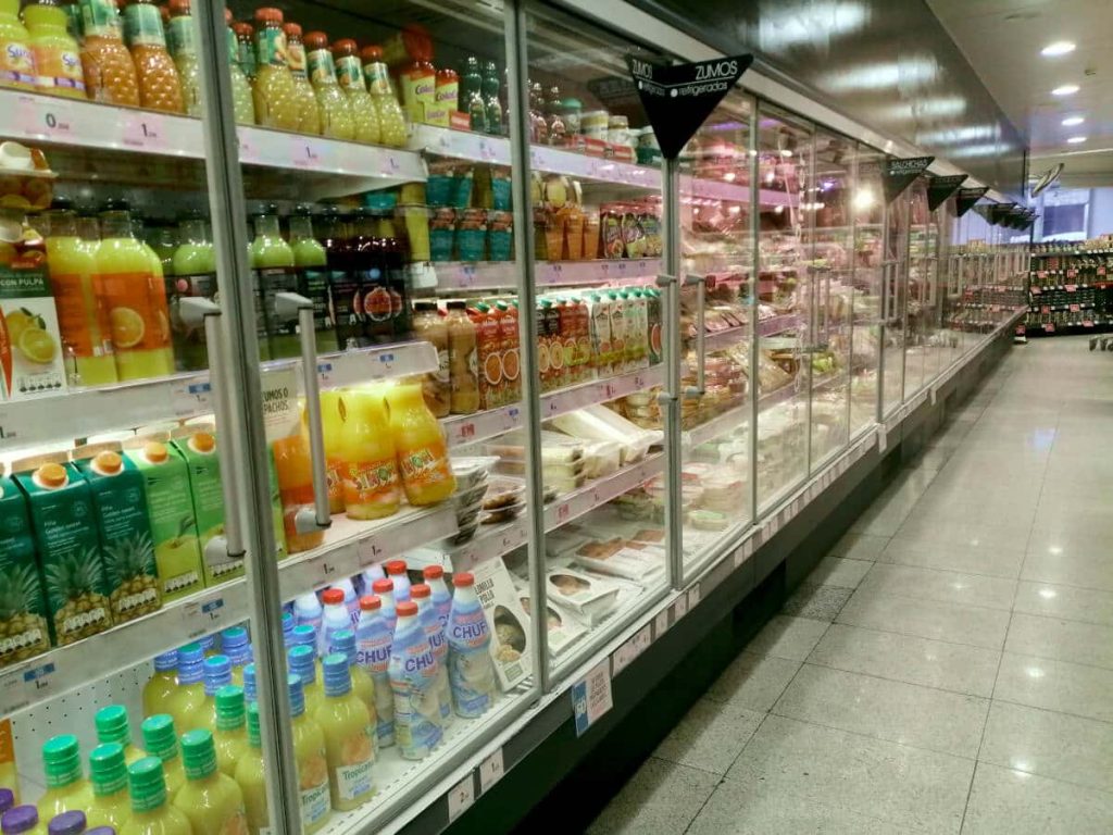 Los productos esenciales están alejados entre sí