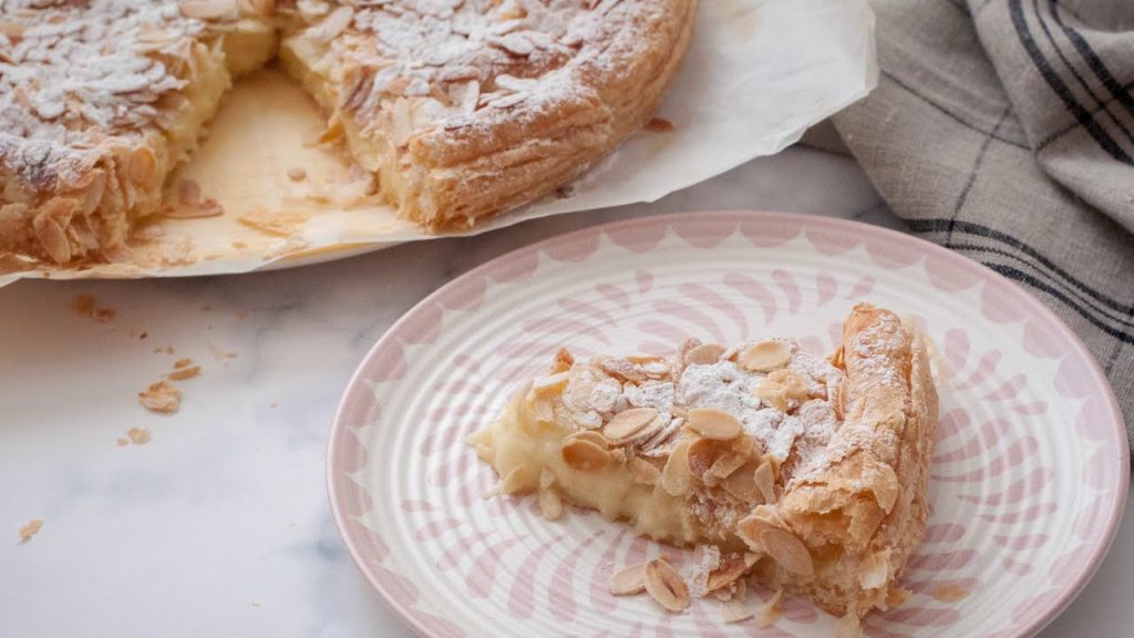 Receta clásica de esta delicia vasca: panchineta con crema pastelera