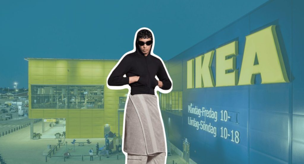 La Alternativa de IKEA a la Falda Toalla de Balenciaga