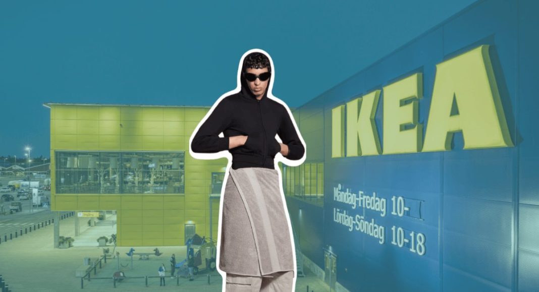 La Alternativa de IKEA a la Falda Toalla de Balenciaga
