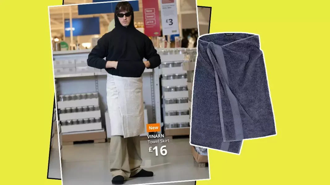 La Alternativa de IKEA a la Falda Toalla de Balenciaga