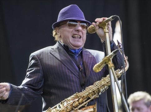 Van Morrison en una actuación