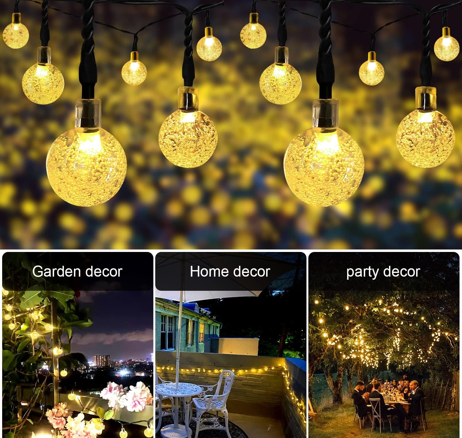 Atención ahorradores decora el balcón con esta guirnalda de luces solares por solo 11,99 euros