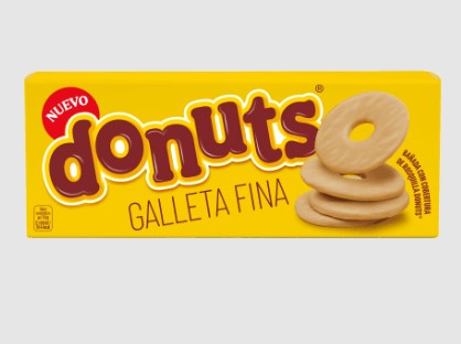 Deliciosa galleta fina donuts finas de Aldi para Halloween