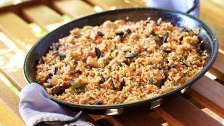 Increíble arroz con berenjenas: la receta secreta de Arguiñano