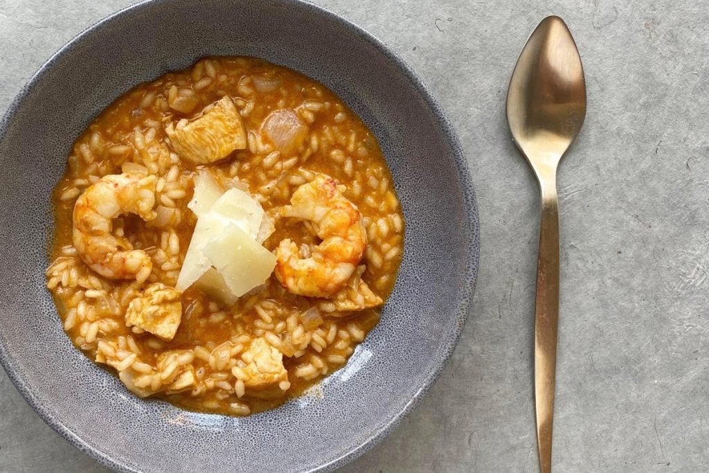 La base de los risottos es el buen arroz y el mejor queso