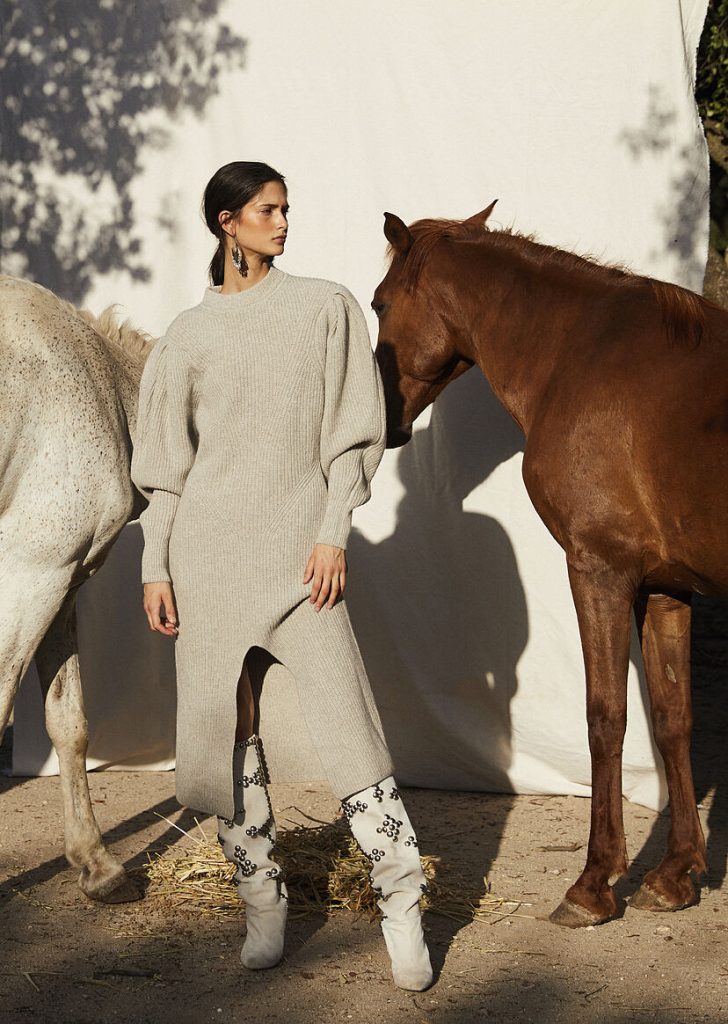 Con botas de invierno queda perfecto