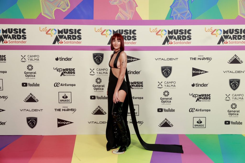 EuropaPress 5553635 cantante aitana los40 music awards 2023