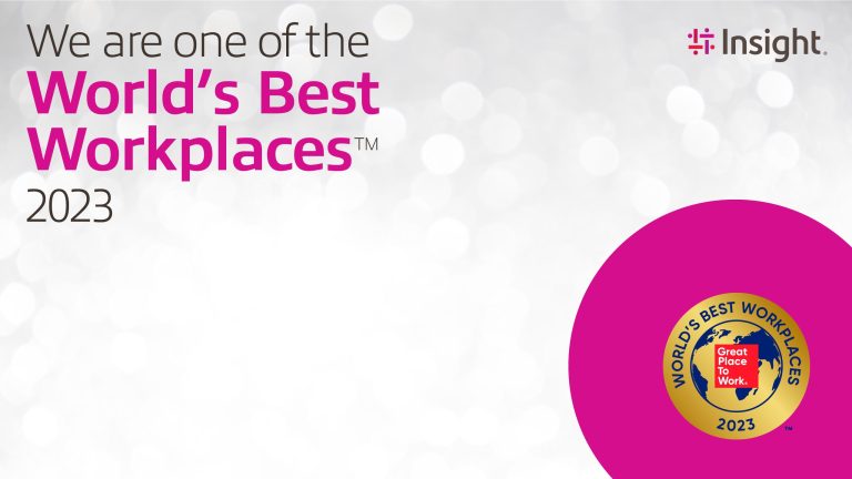 Insight ocupa el puesto nº 20 en la lista Fortune de los mejores lugares del mundo para trabajar
