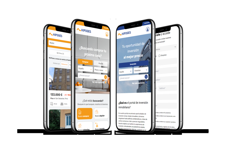 Hipoges lanza su nuevo portal web inmobiliario con más de 30.000 inmuebles