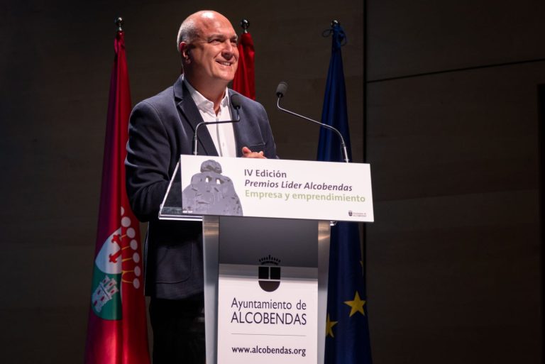 Cristóbal Molleja, Montajes Delsaz, Premio Líder Alcobendas Empresario del Año