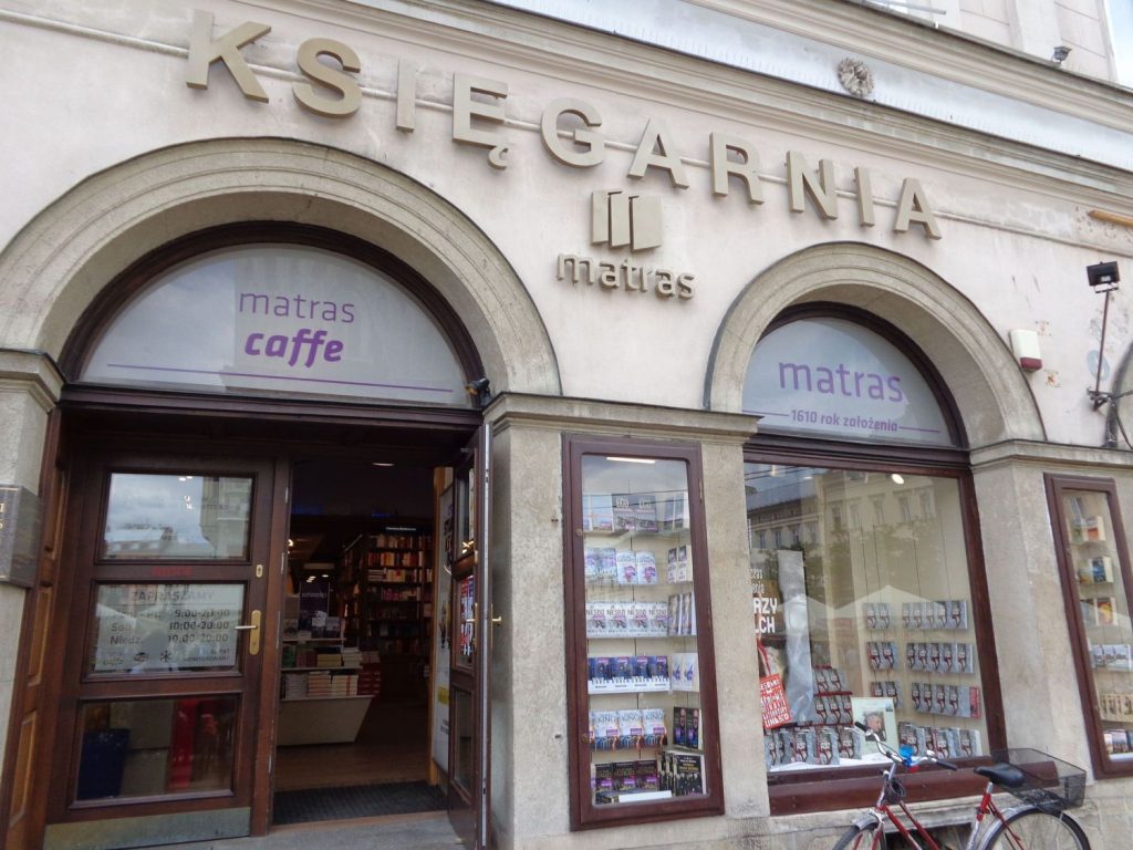 Księgarnia Matras en Cracovia, Polonia