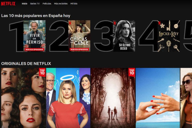 Las 10 series de Netflix más vistas en España este mes de noviembre