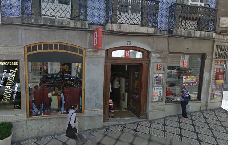 Livraria Bertrand en Lisboa, Portugal