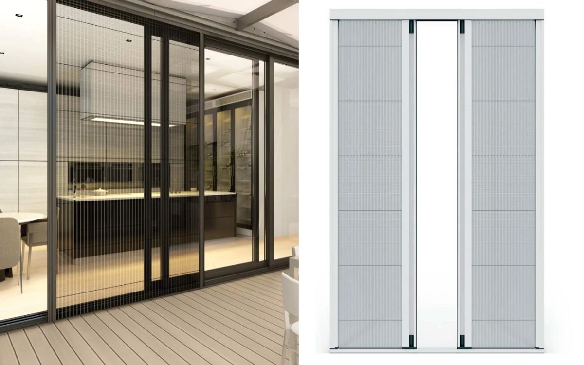 Mosquiteras plisadas