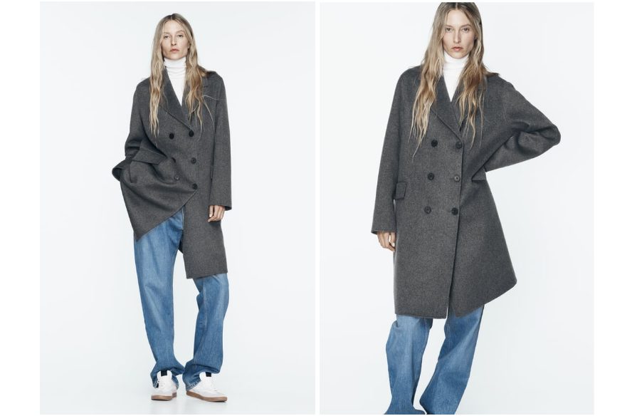 Oferta exclusiva el abrigo de lana oversize de Zara no querrás dejar pasar