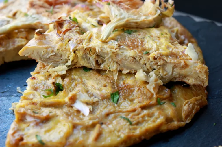 Receta de tortillas de alcachofas y qué mejor momento para ellas que el otoño