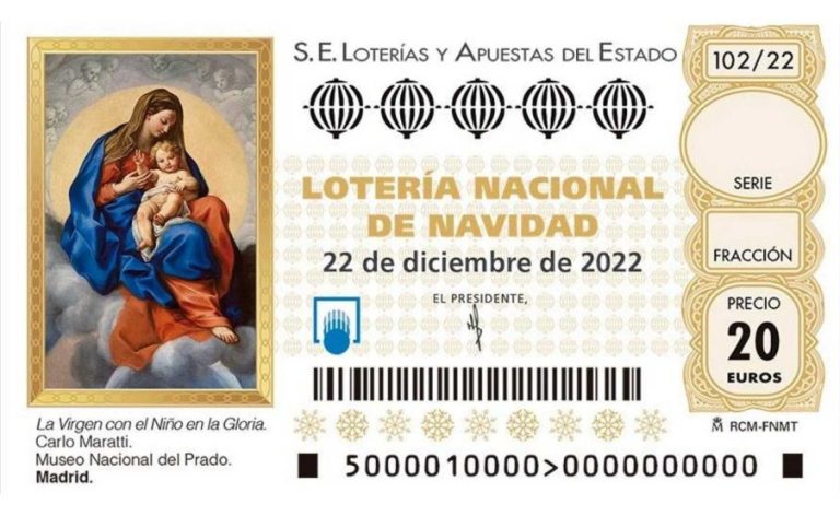 Te contamos la razón detrás de las obras religiosas en los décimos de la Lotería de Navidad