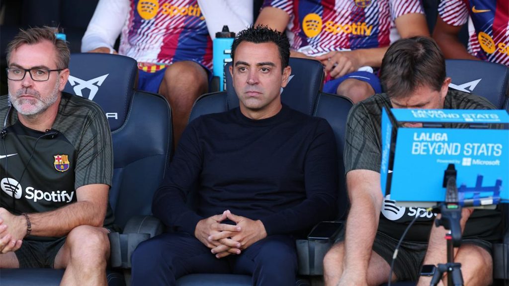 Xavi también ha hablado de ese encuentro