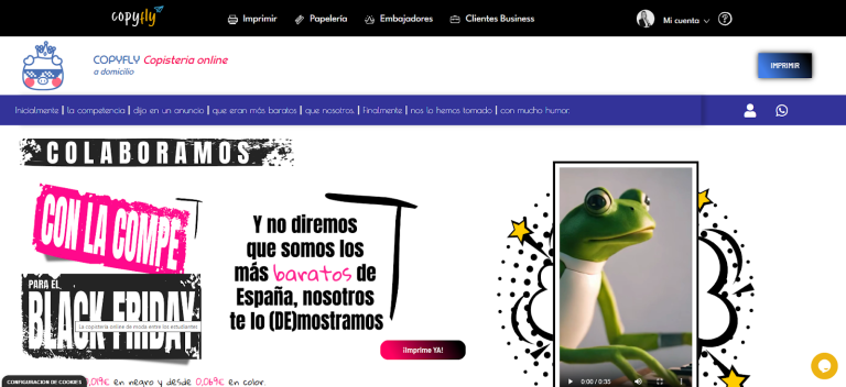 Copyfly responde a Copistería Low Cost en esta brillante campaña de Black Friday – Noticias Empresariales