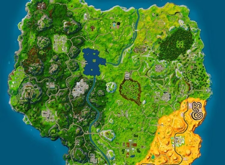 Fortnite mapa original