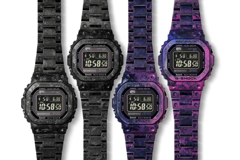 Los nuevos relojes G-SHOCK full carbon