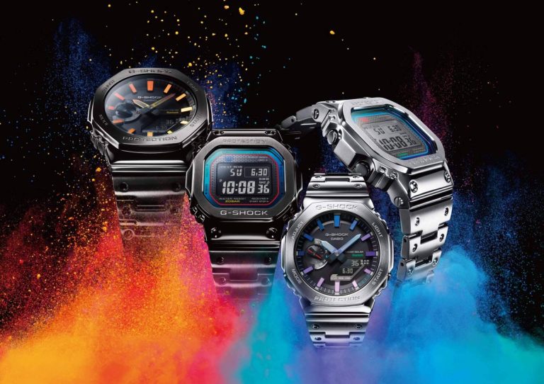 Los nuevos G-SHOCK full metal están repletos de color